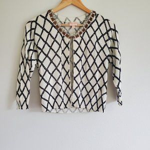 Tracy Reese Embellished Cardigan